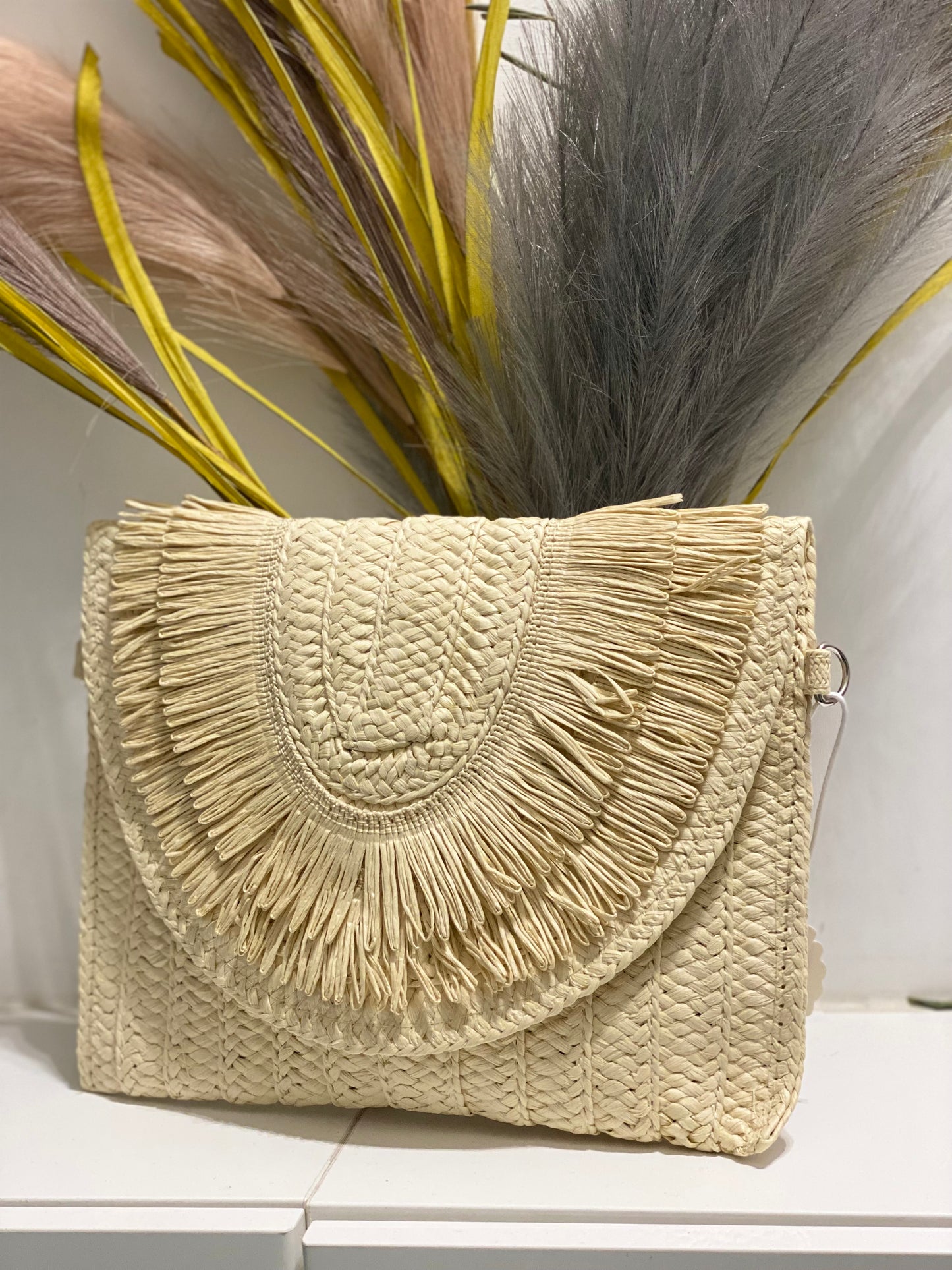 Pochette in Paglia